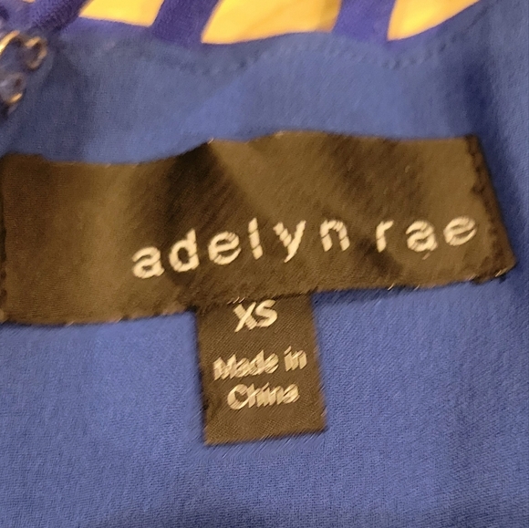 Adelyn Rae Blue Offshore A-Line Dress Size XS - Picture 7 of 9